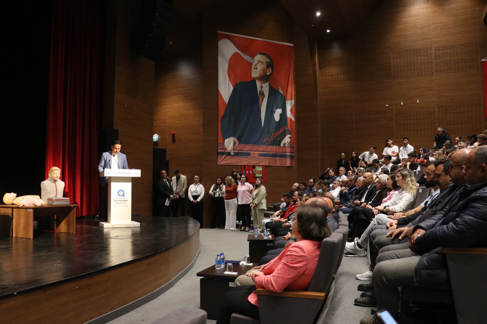 GAZİPAŞA’DA AFET GERÇEĞİ PANELİ YOĞUN İLGİ GÖRDÜ