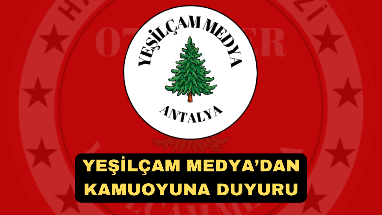 Kamuoyuna Duyuru: "Antalya’nın En İyileri" Ödül Töreni ile Yeşilçam Medya’nın Hiçbir İlgisi Yoktur!