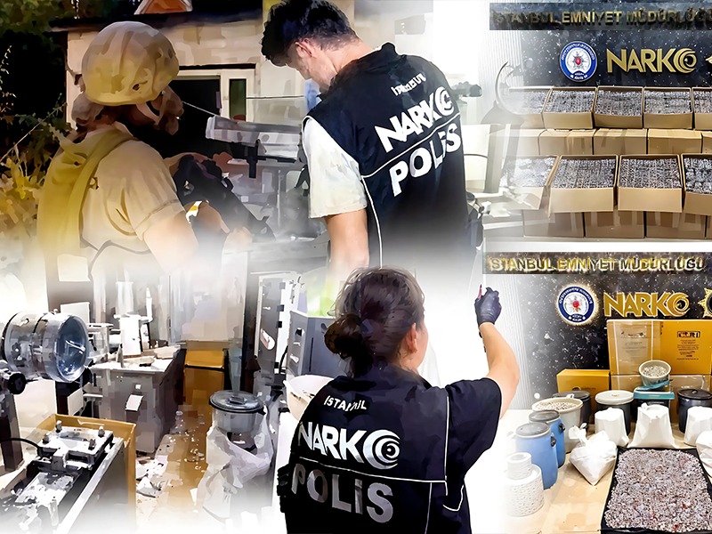 İstanbul’da 2 milyon 535 bin 680 adet Uyuşturucu Hap Ele Geçirdik