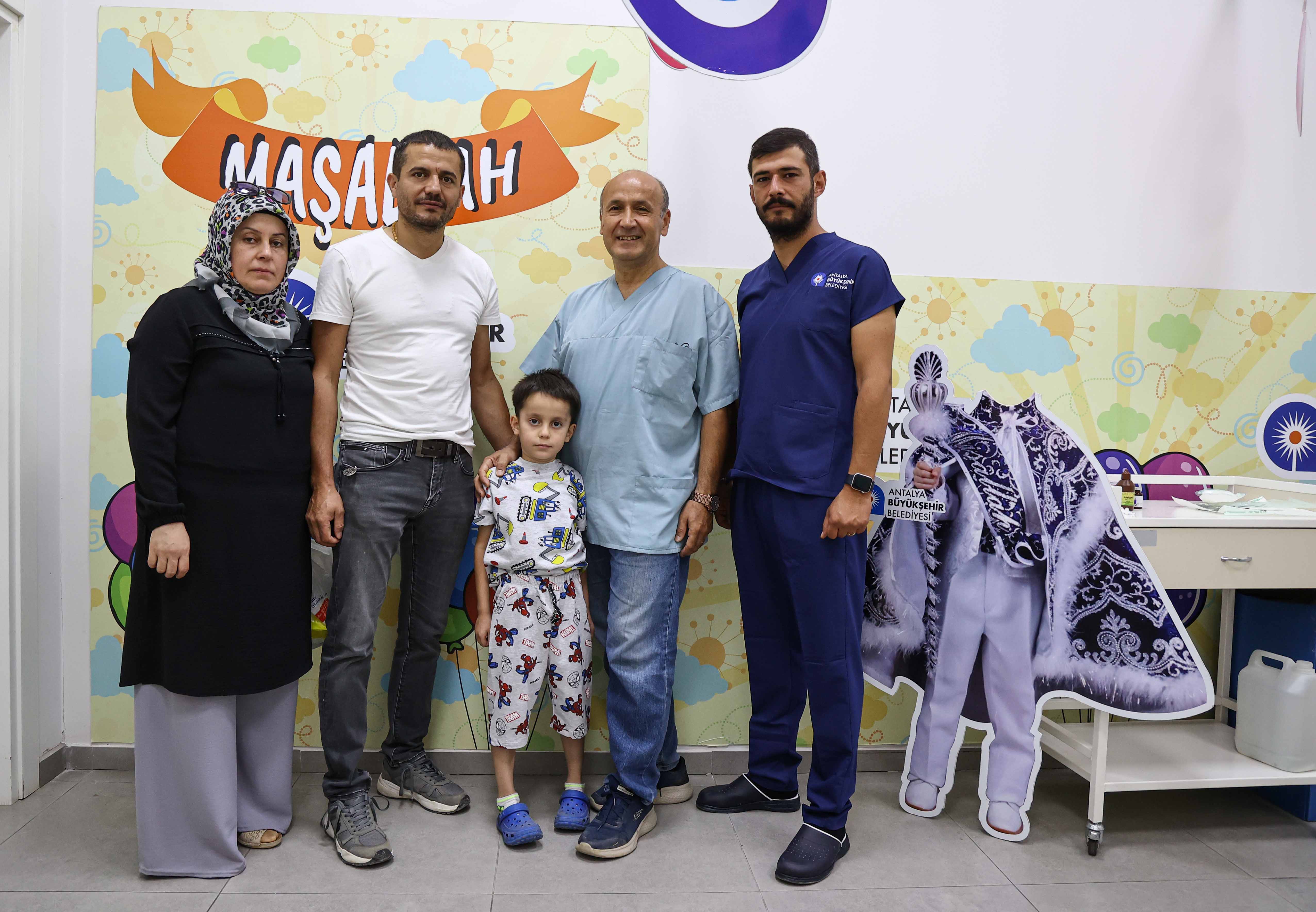  Büyükşehirden ücretsiz ve steril ortamda sünnet hizmeti