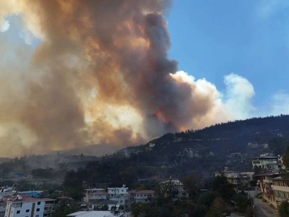 Orman Yangını Kontrol Altına Alındı
