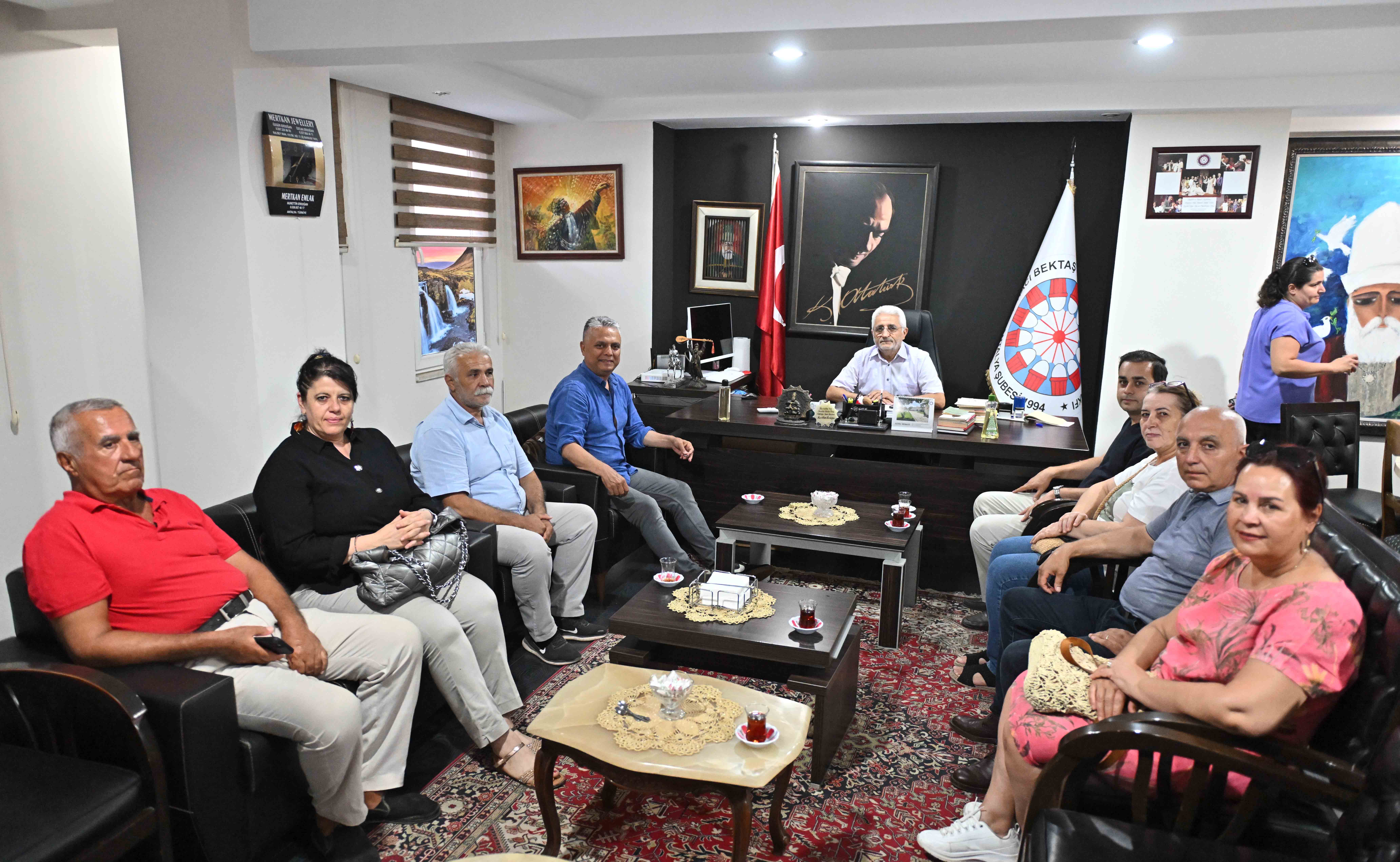 Başkan Uysal, “Biz her zaman mazlumun yanındayız”
