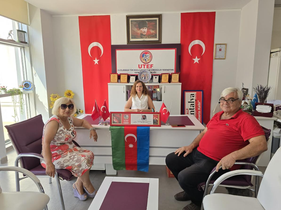 UTEF ile Azerbaycan Arasında Kardeşlik Köprüsü: Antalya’da Tarihi Ziyaret