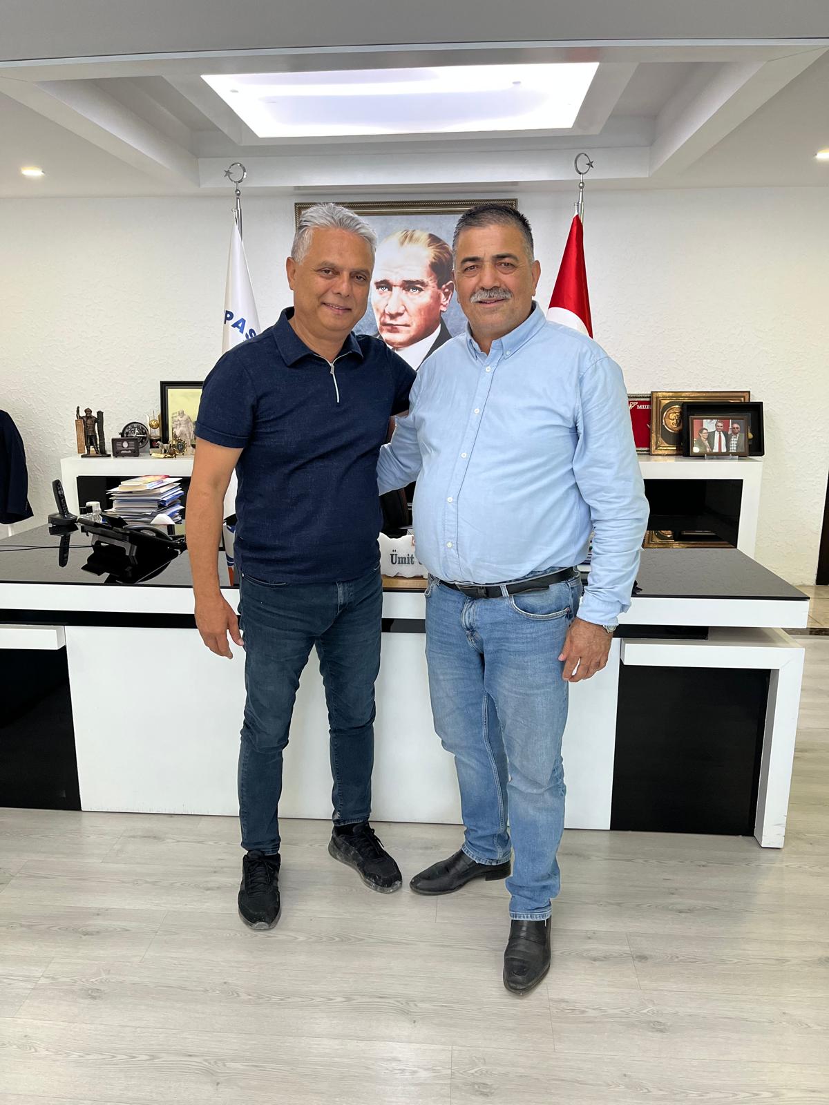 Adnan Asar’dan Muratpaşa Belediye Başkanı Ümit Uysal’a ziyaret