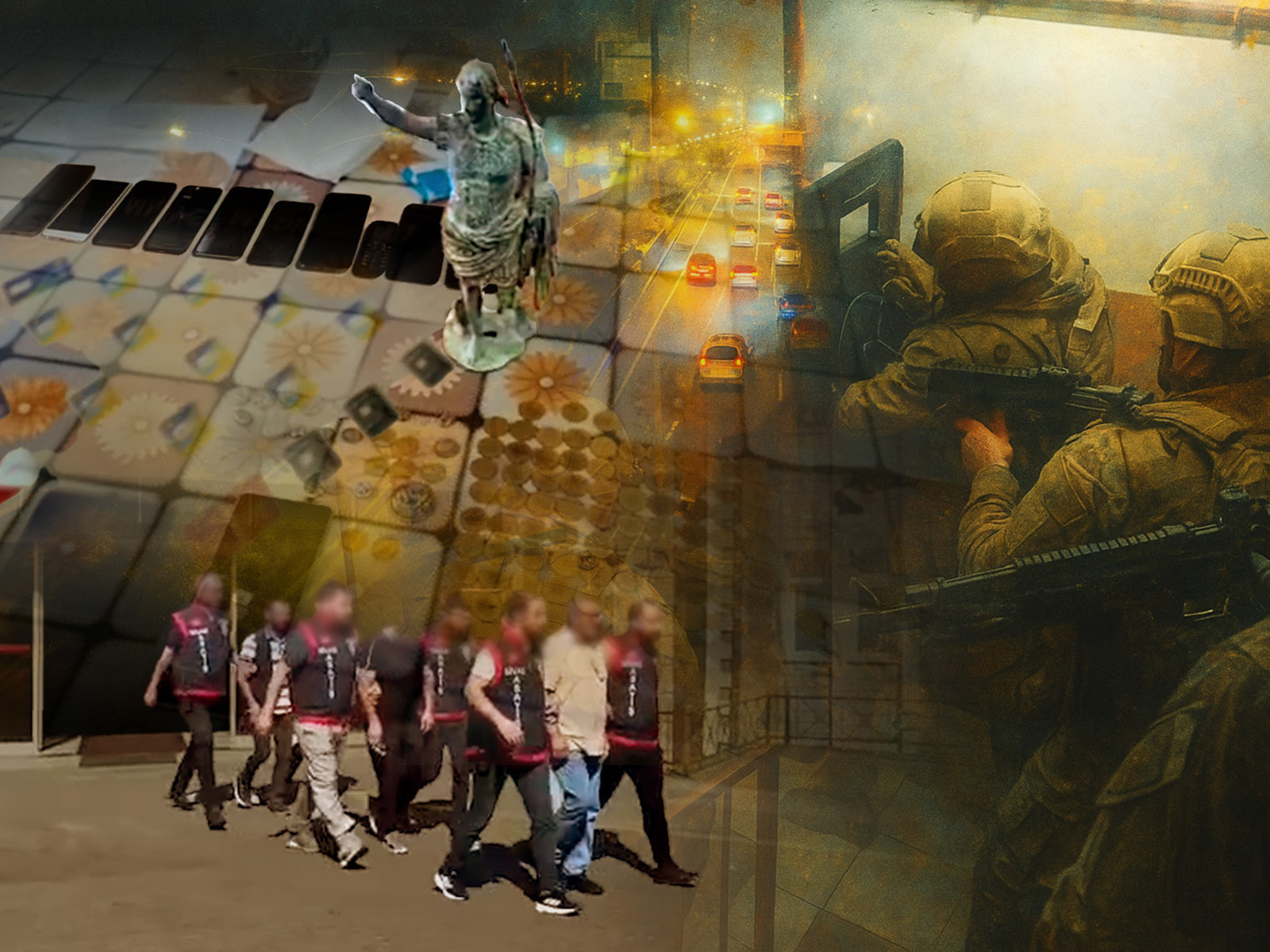  ''Nitelikli Dolandırıcılık Şebekelerine Yönelik 29 İldeki Operasyonlarda Yakalanan 64 Şüpheli Tutuklandı''