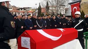 Şehit polisler son yolculuğuna uğurlandı