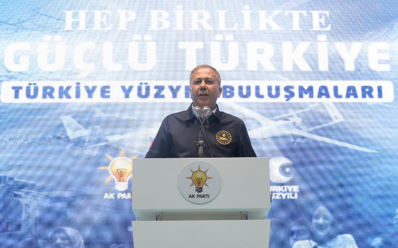 İçişleri Bakanımız Sayın Ali Yerlikaya Ağrı’da Türkiye Yüzyılı Buluşmaları Programına Katıldı