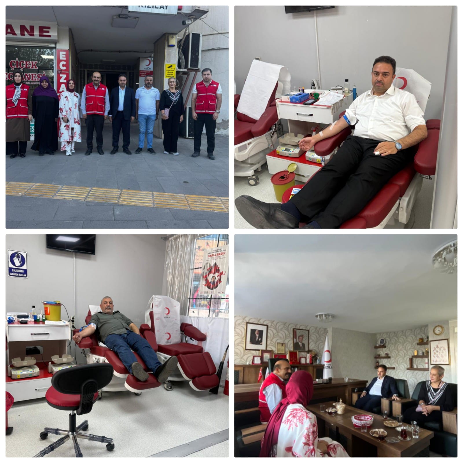 KAN BAĞIŞINDA BULUNDU, DUYARLILIK ÇAĞRISI YAPTI 