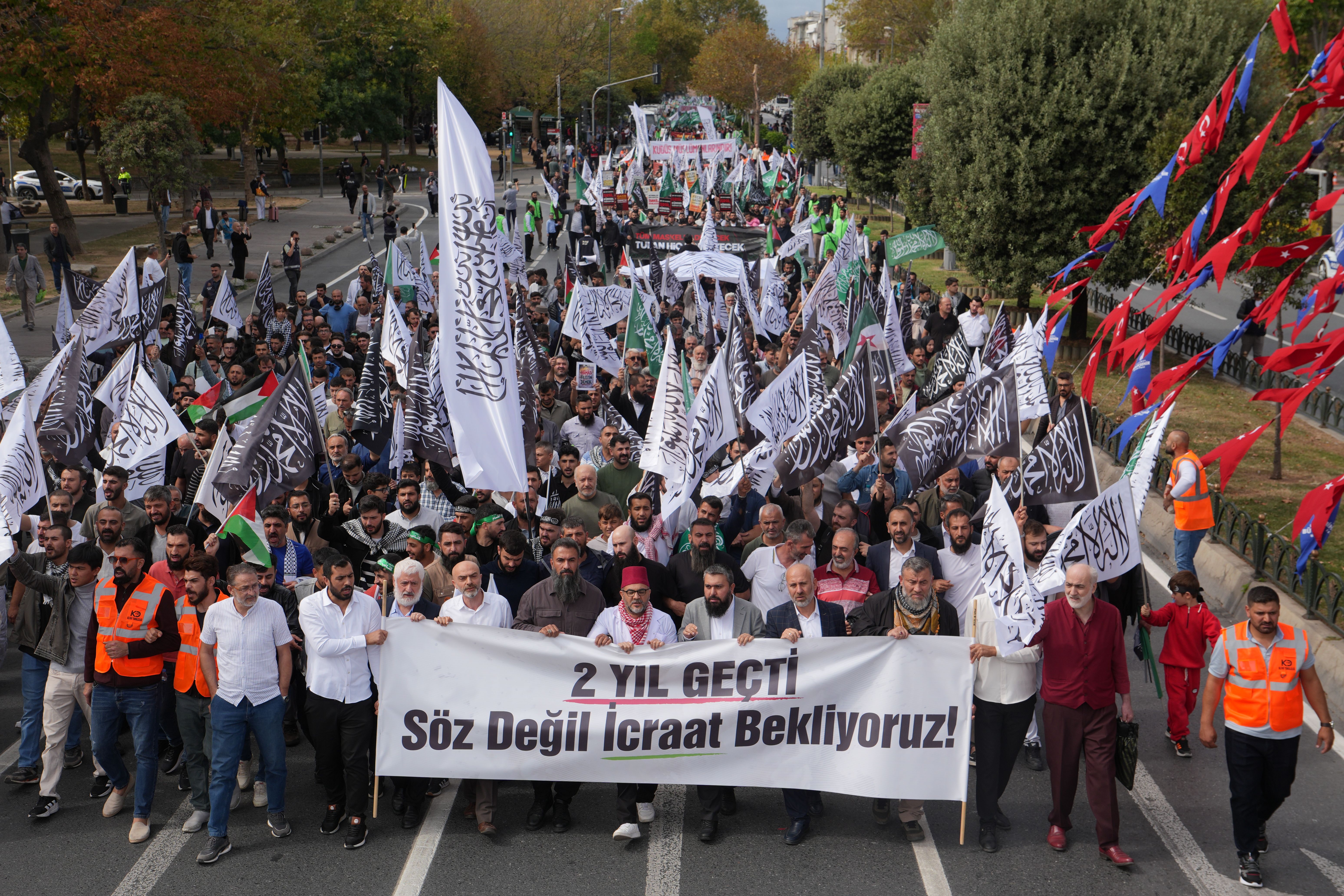 İkinci Yılında Meydanlardan Gazze İçin Ortak Çağrı