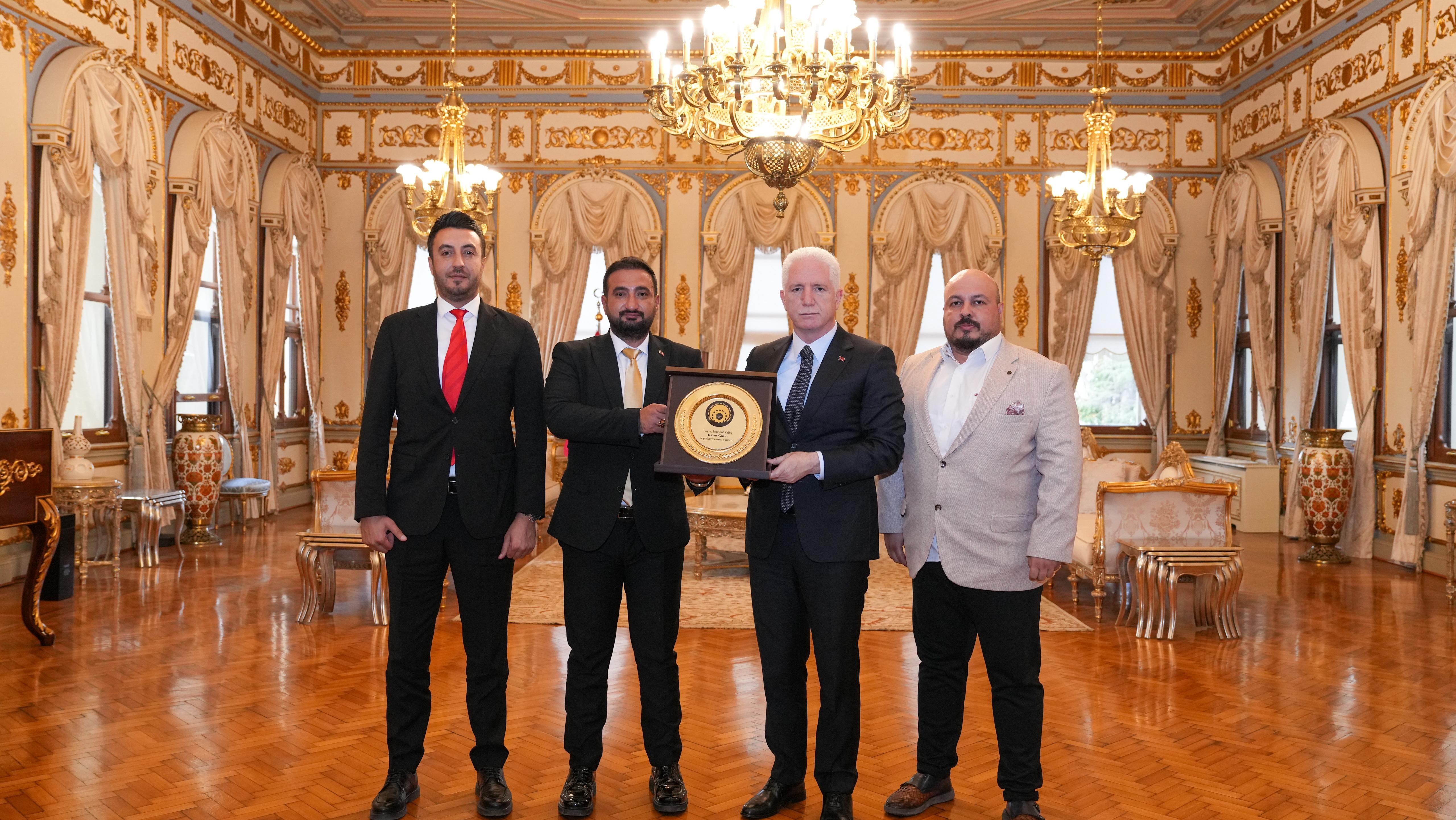 MİSİAD İstanbul İl Başkanlığı, İstanbul Valisi Davut Gül ile kentin ekonomik ve sosyal gündemini görüştü