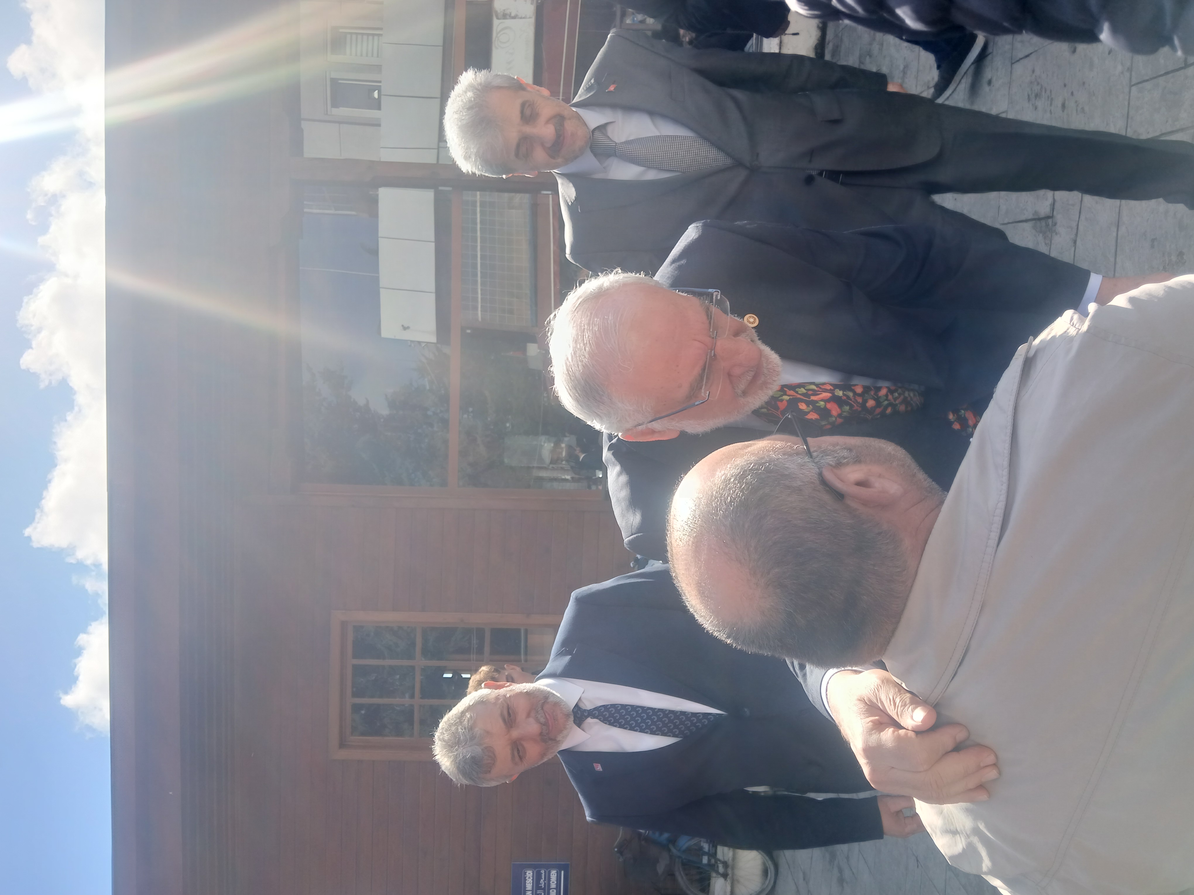 Terme'de millet vekiliyle buluştu "Mehmet Karaman Terme'de"