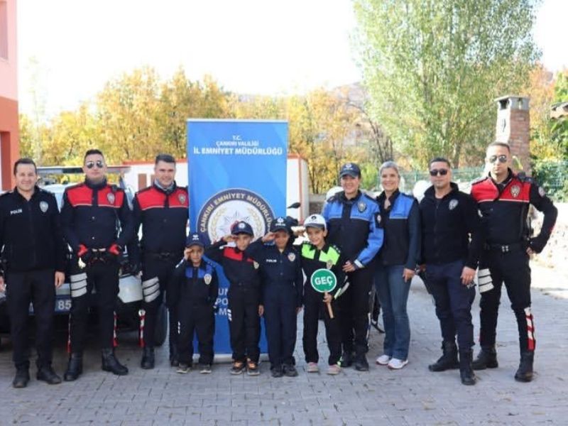 Çankırı’da Öğrenciler Polislik Mesleği Hakkında Bilgilendirildi