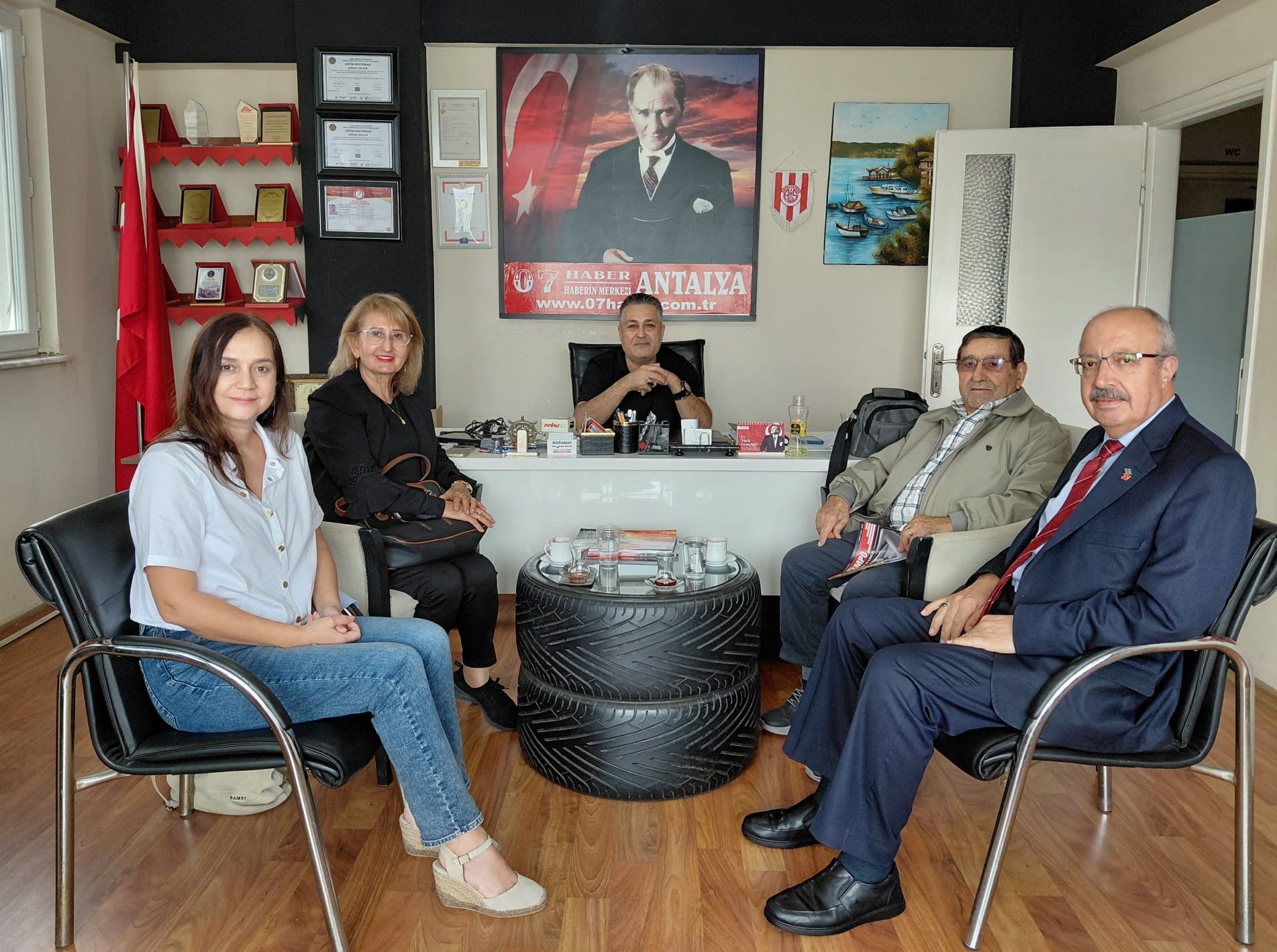 GMC Genel Merkezi’nde Anlamlı Ziyaret