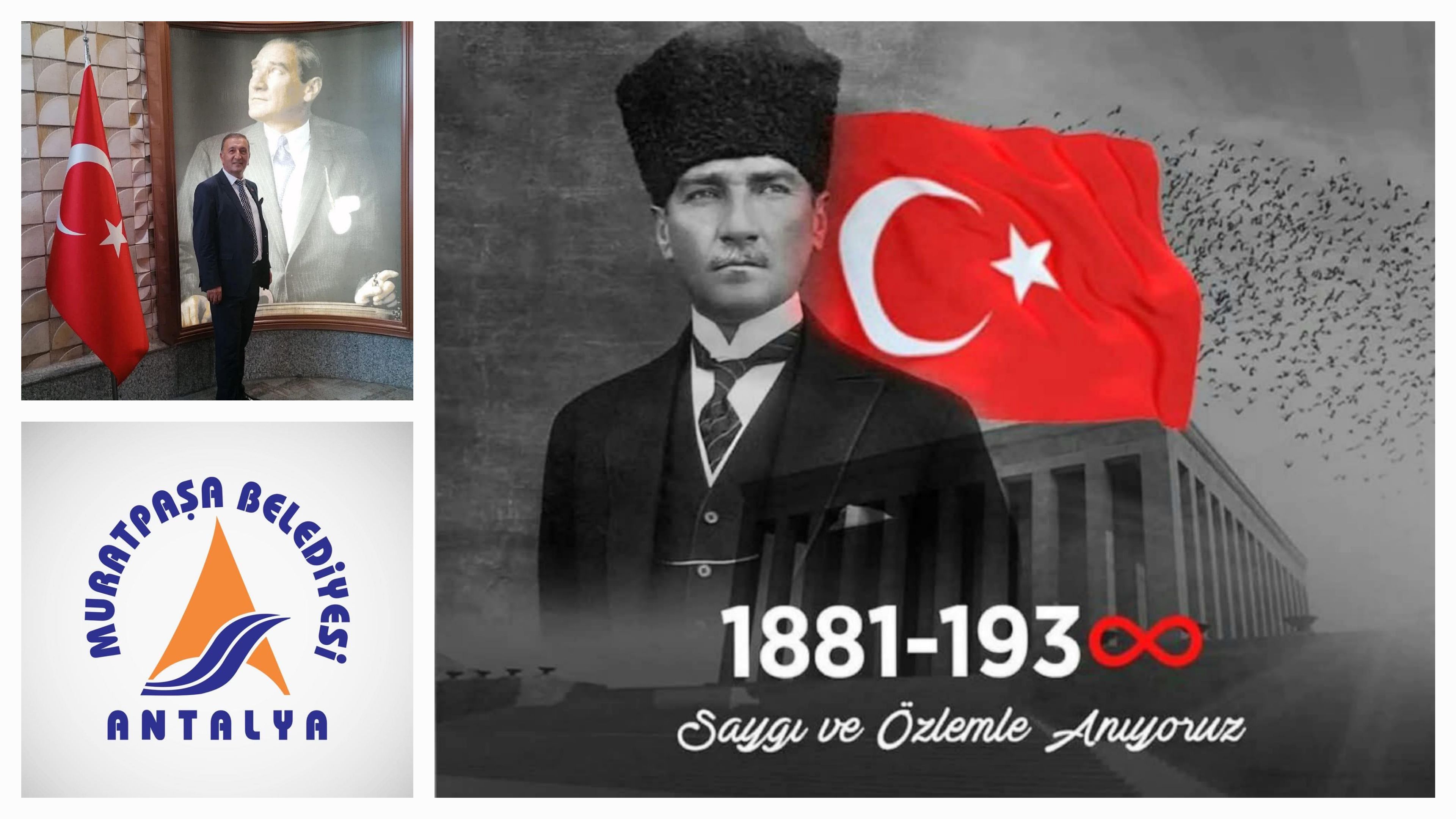 ABP ANADOLU BİRLİĞİ PARTİSİ GENEL BAŞKANI BEDRİ YALÇIN’IN 10 KASIM MESAJI