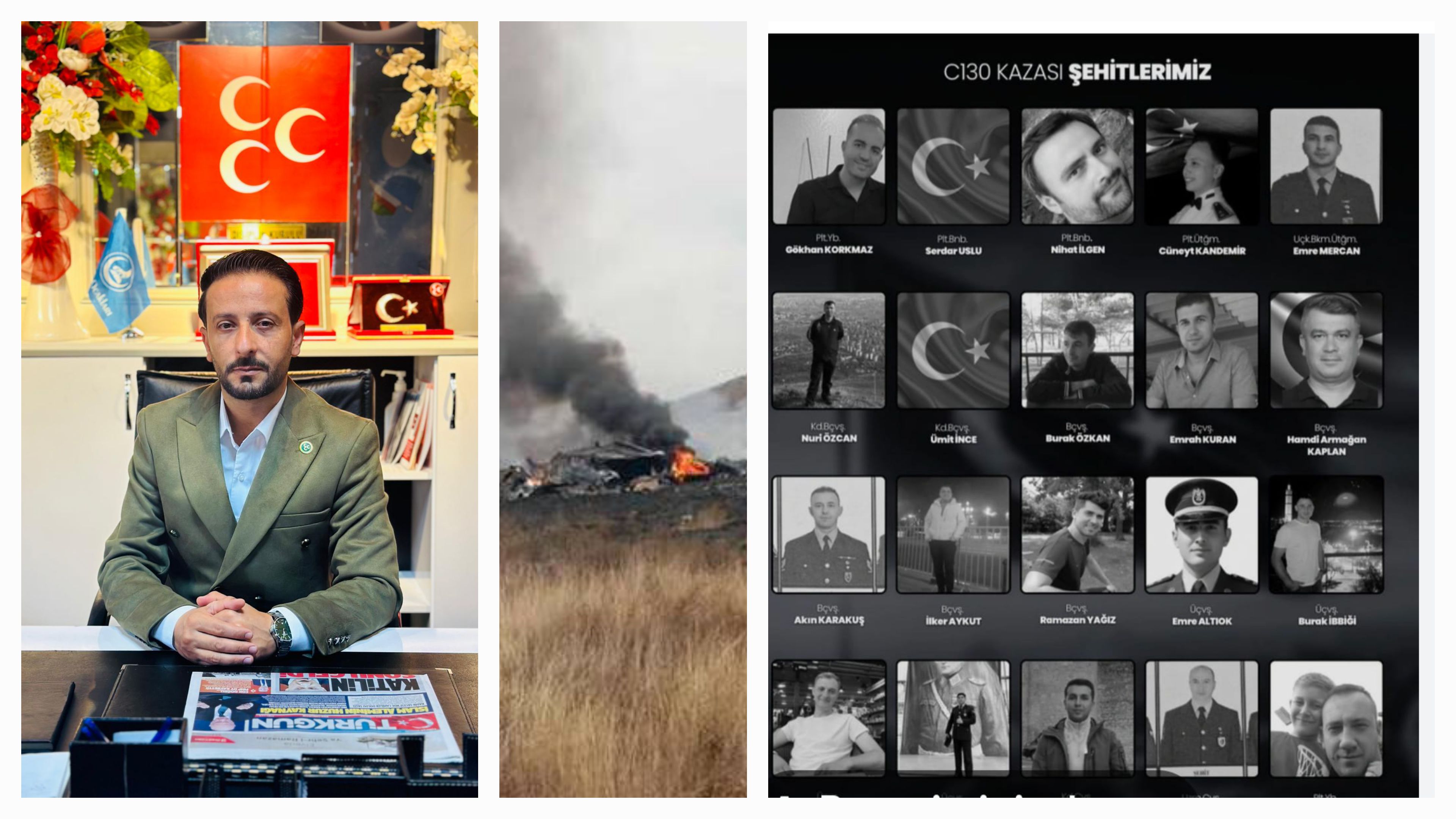 Seyit Bulut: “Gürcistan’da düşen C-130 uçağımızda şehit olan kahramanlarımızın acısı milletimizin ortak acısıdır”