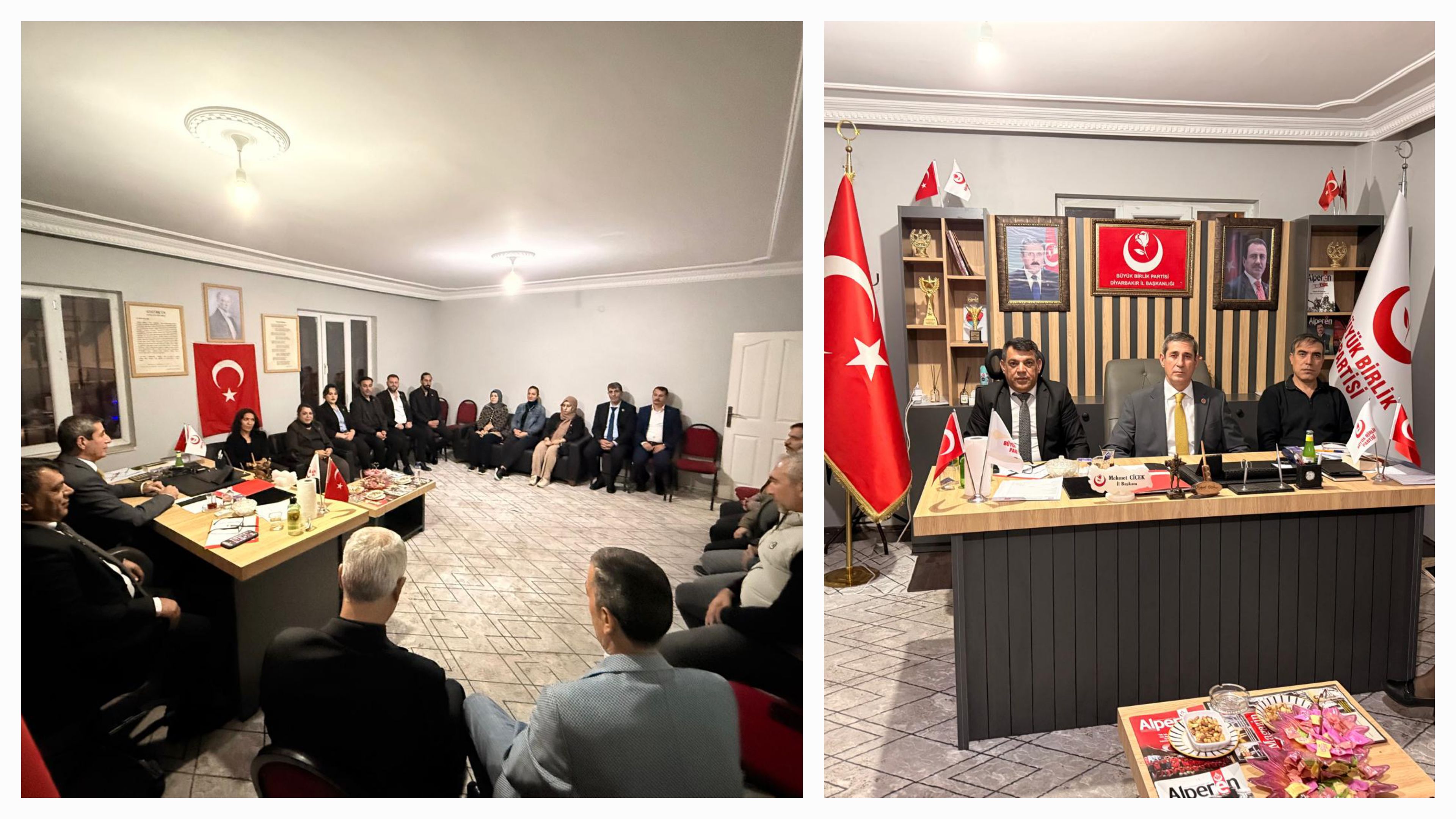 BBP Güneydoğu Sorumlusu Recep Er Diyarbakır’da Teşkilat Toplantısında İl Kongresi Tarihini Açıklad