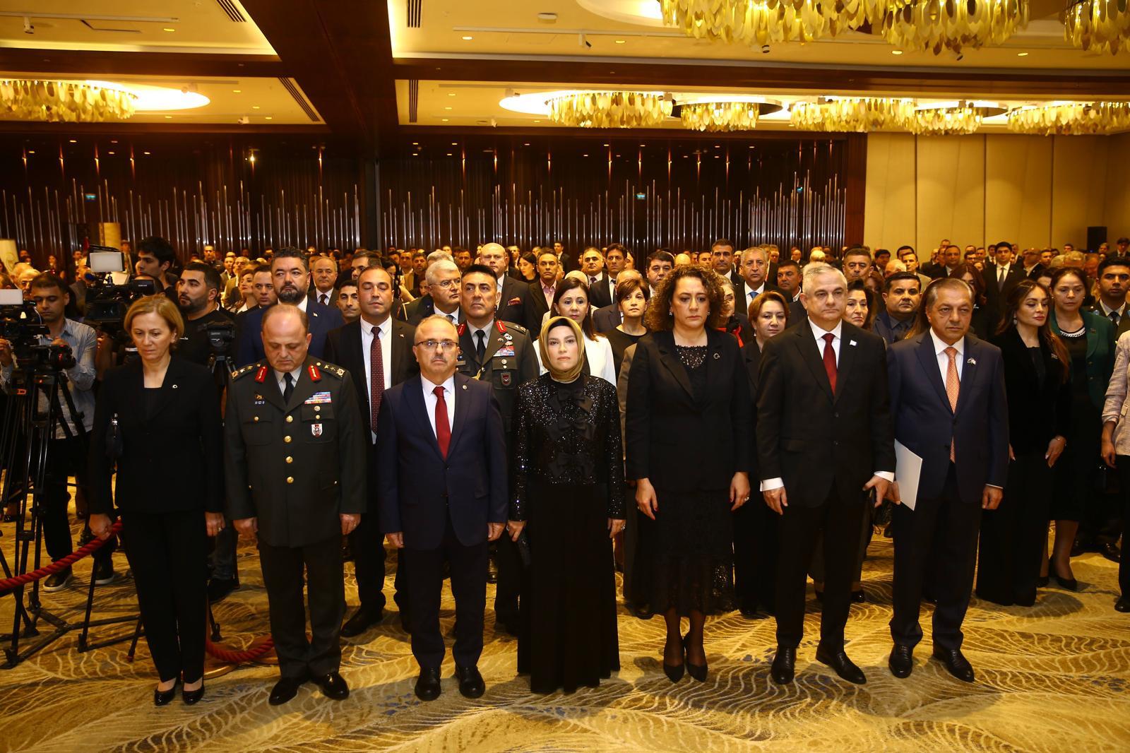 Bakü’de Düzenlenen Resepsiyonla Kuzey Kıbrıs Türk Cumhuriyeti’nin 42 Yılı Azerbaycan Temsilciliği Tarafından Kutlandı