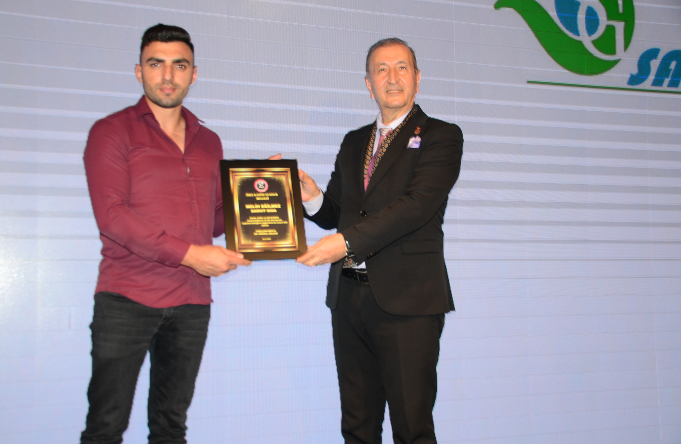 Sarkıt Gıda’dan Melih Eğilmez, Özel Kalite ve Onur Belgesi’ne Layık Görüldü