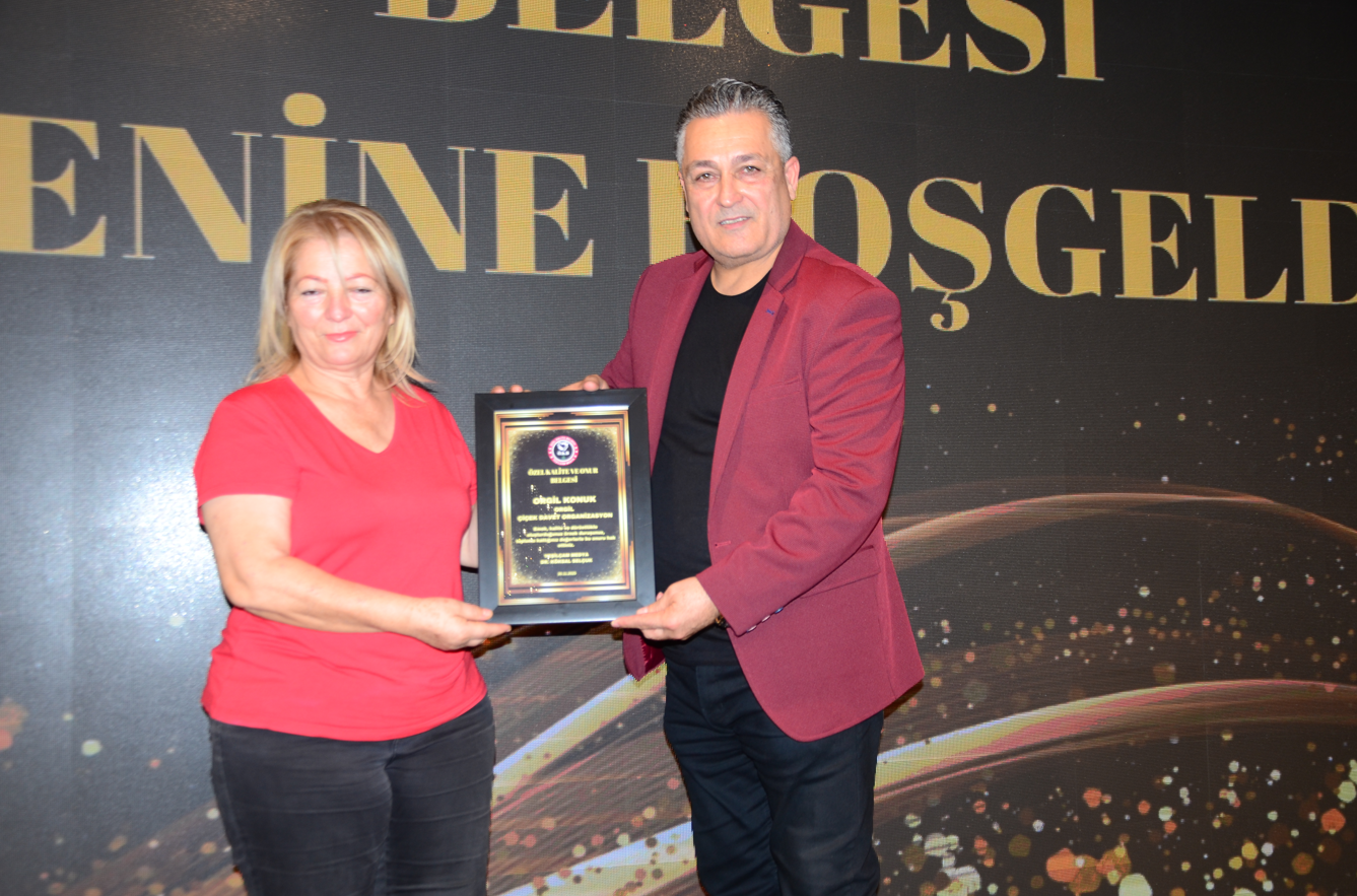 Orgil Çiçek Davet Organizasyon, Özel Kalite ve Onur Belgesi’ne Layık Görüldü