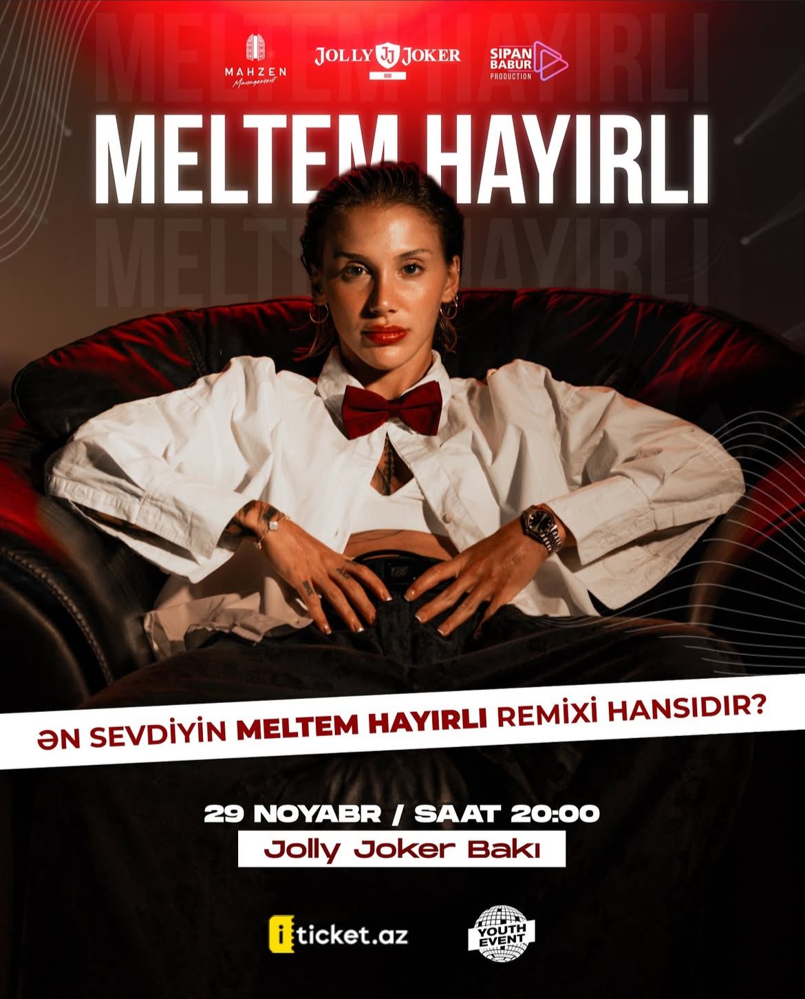 Türkiye’nin ünlü DJ’i Meltem Hayırlı Bakü’de ilk büyük sahne performansıyla!