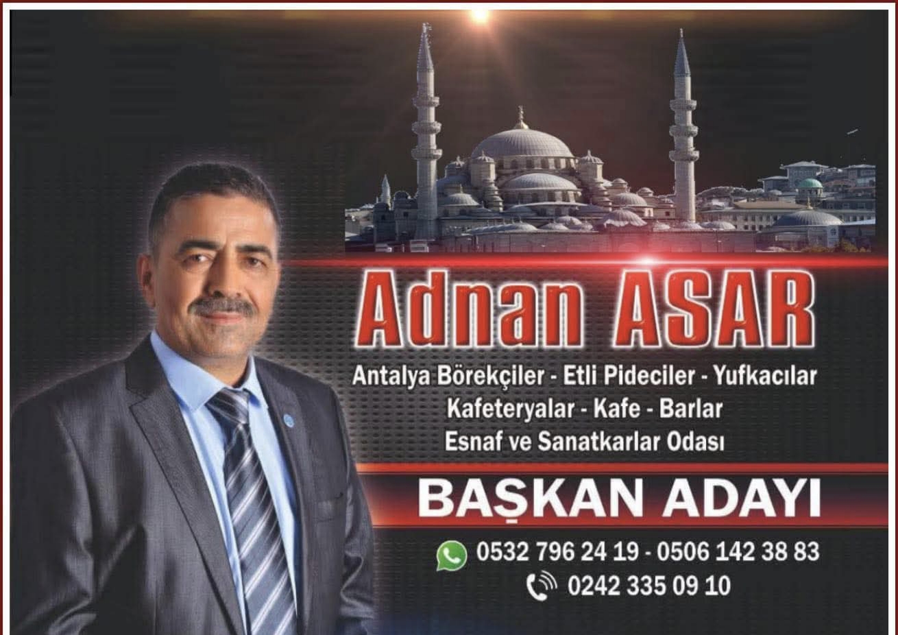 ADNAN ASAR, ESNAF ODASI BAŞKANLIĞINA EN GÜÇLÜ ADAY OLARAK ÖNE ÇIKIYOR