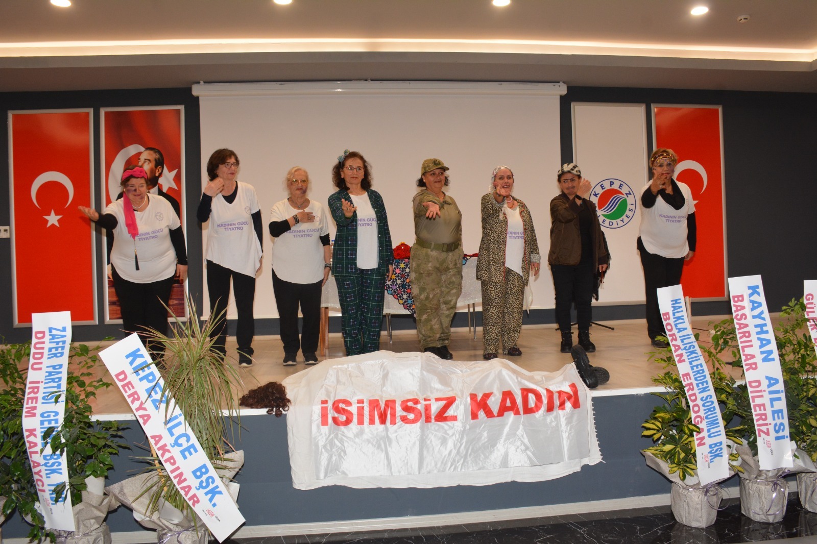 KAÇDER’in “Kadına Şiddete Hayır” Tiyatro Gösterisi Büyük İlgi Gördü