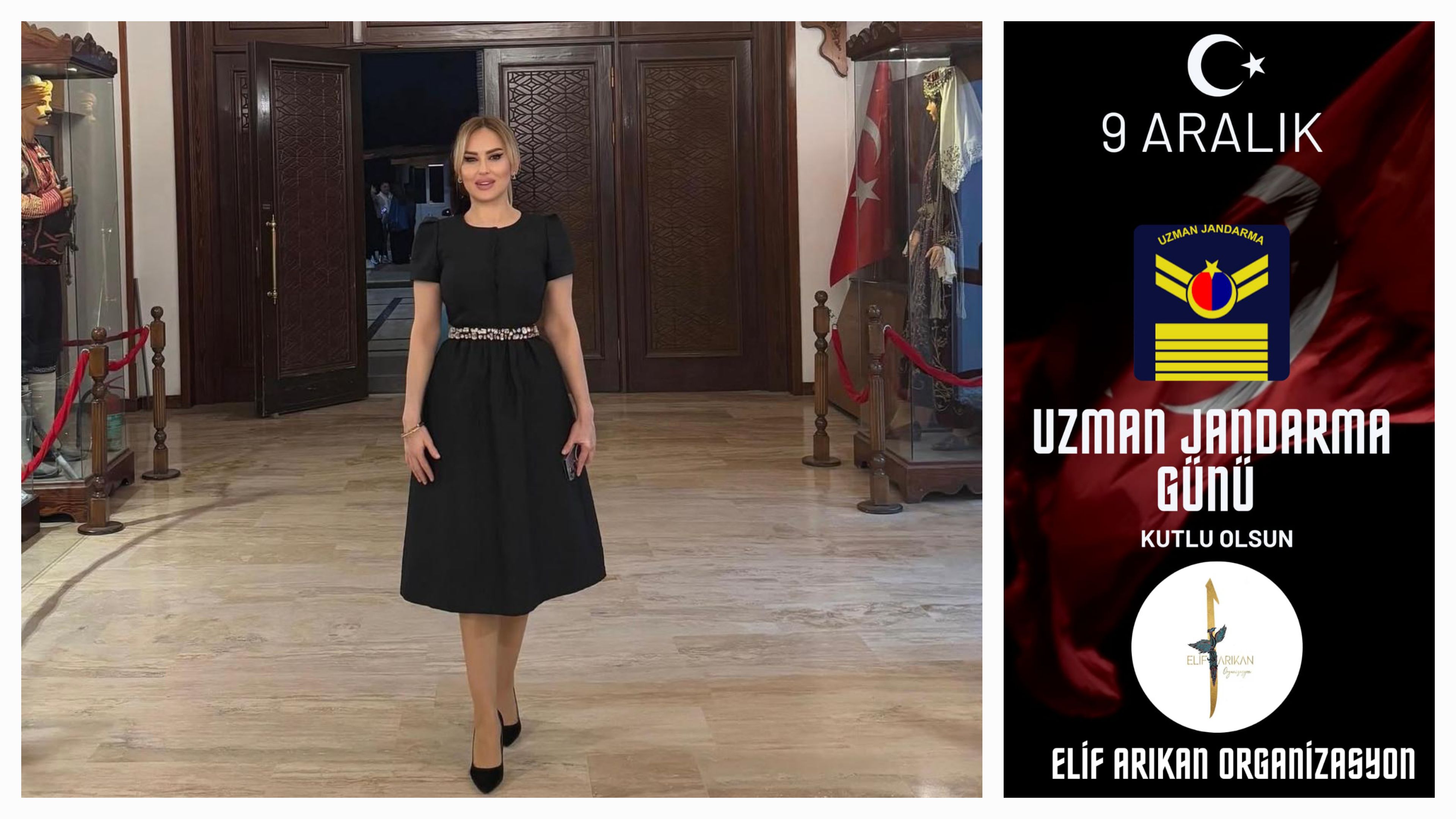 Elif Arıkan Organizasyon’dan 9 Aralık Uzman Jandarma Günü Mesajı