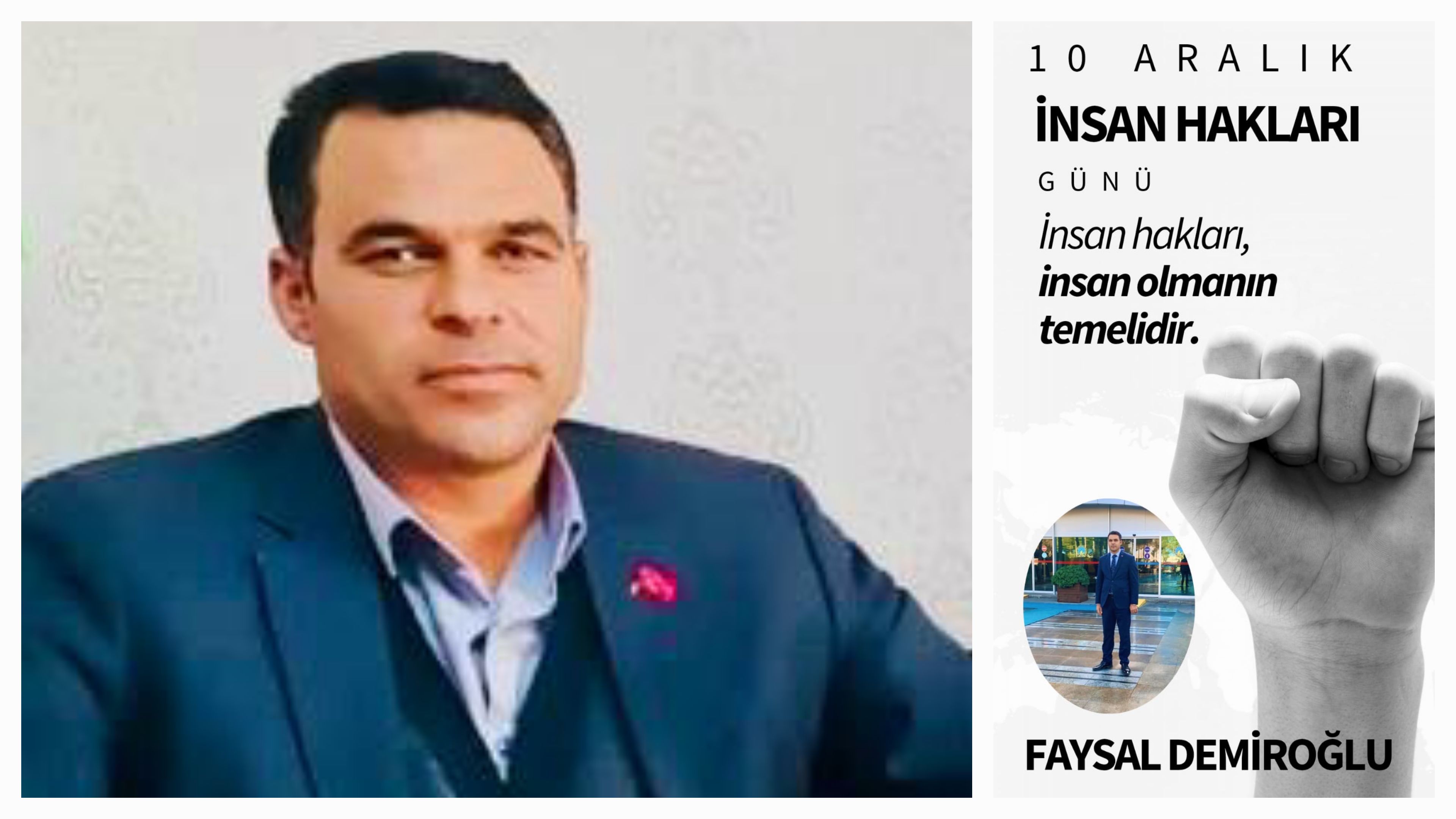 Şanlıurfalı Kanaat Önderi Faysal Demiroğlu 10 Aralık İçin Mesaj Paylaştı 