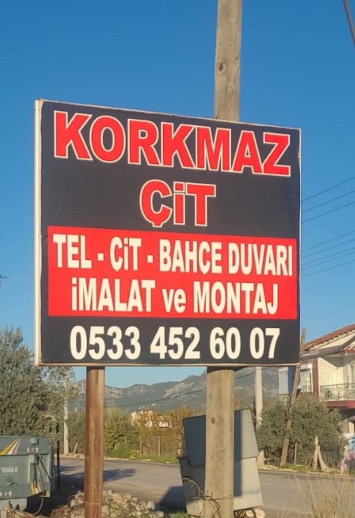 ANTALYA’DA BAHÇE DUVARI VE ÇİT SİSTEMLERİNDE GÜVENİN ADI: KORKMAZ ÇİT!