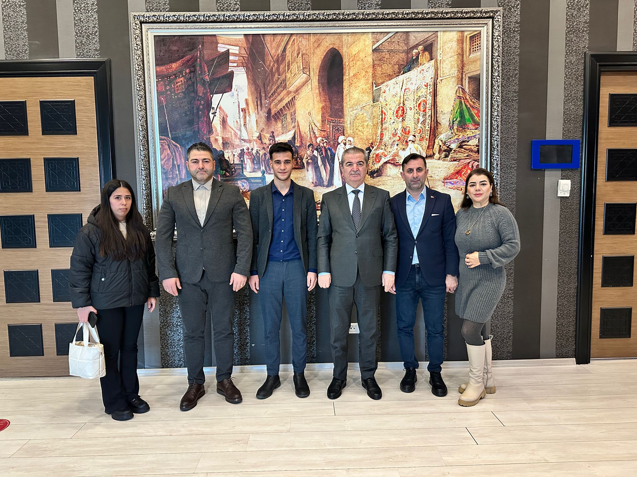 Dünya Gençlik Konseyi’nden Gelişim Üniversitesi Rektörü Prof. Dr. Bahri Şahin’e Ziyaret