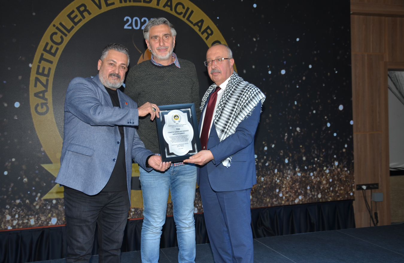 TSD Antalya Şubesi Engelsiz Çalışmalarıyla Ödüllendirildi