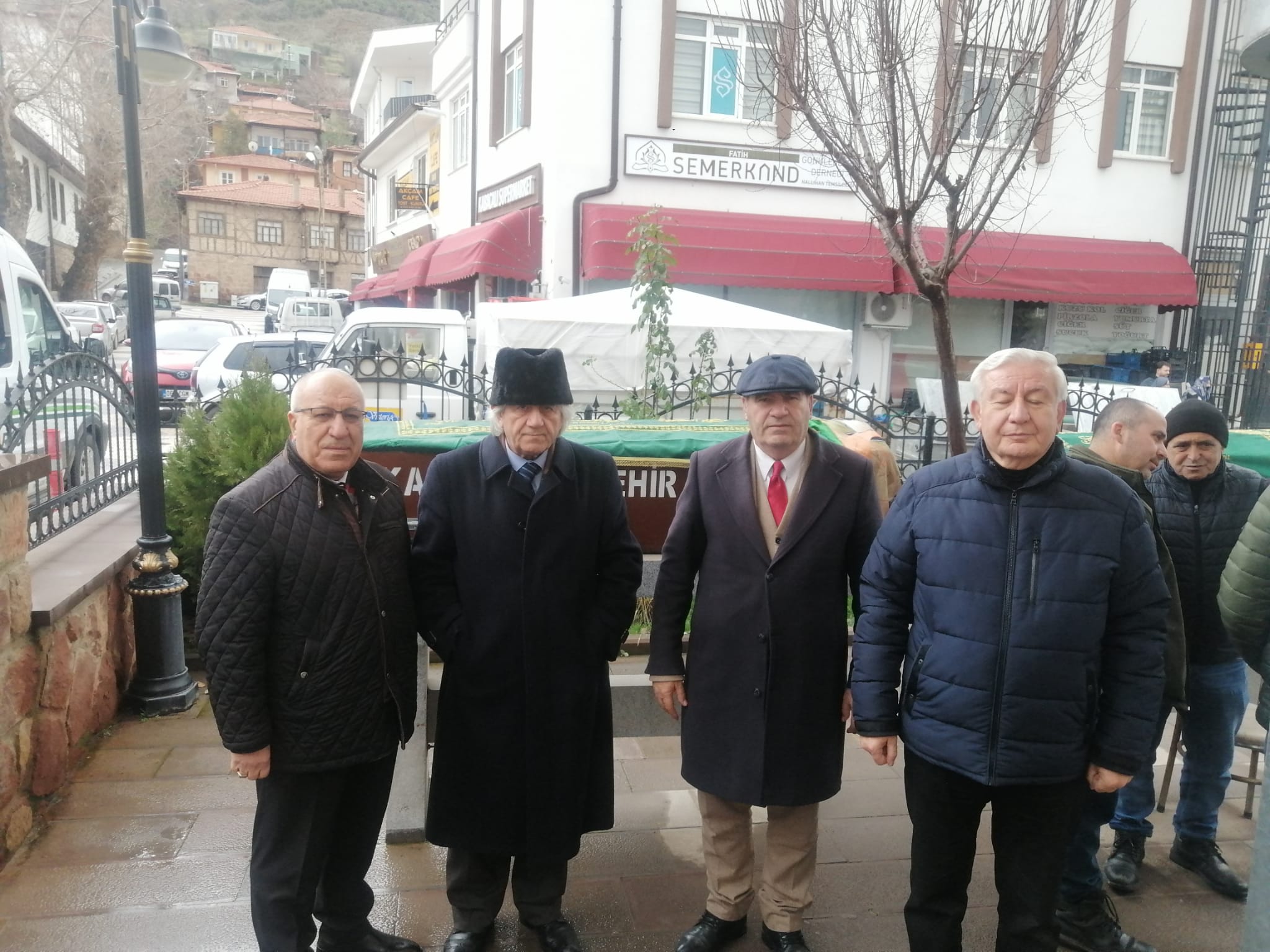 Türkiye İttifakı Anadolu Birliği Heyeti Nallıhan’da Taziye ve Esnaf Ziyaretinde