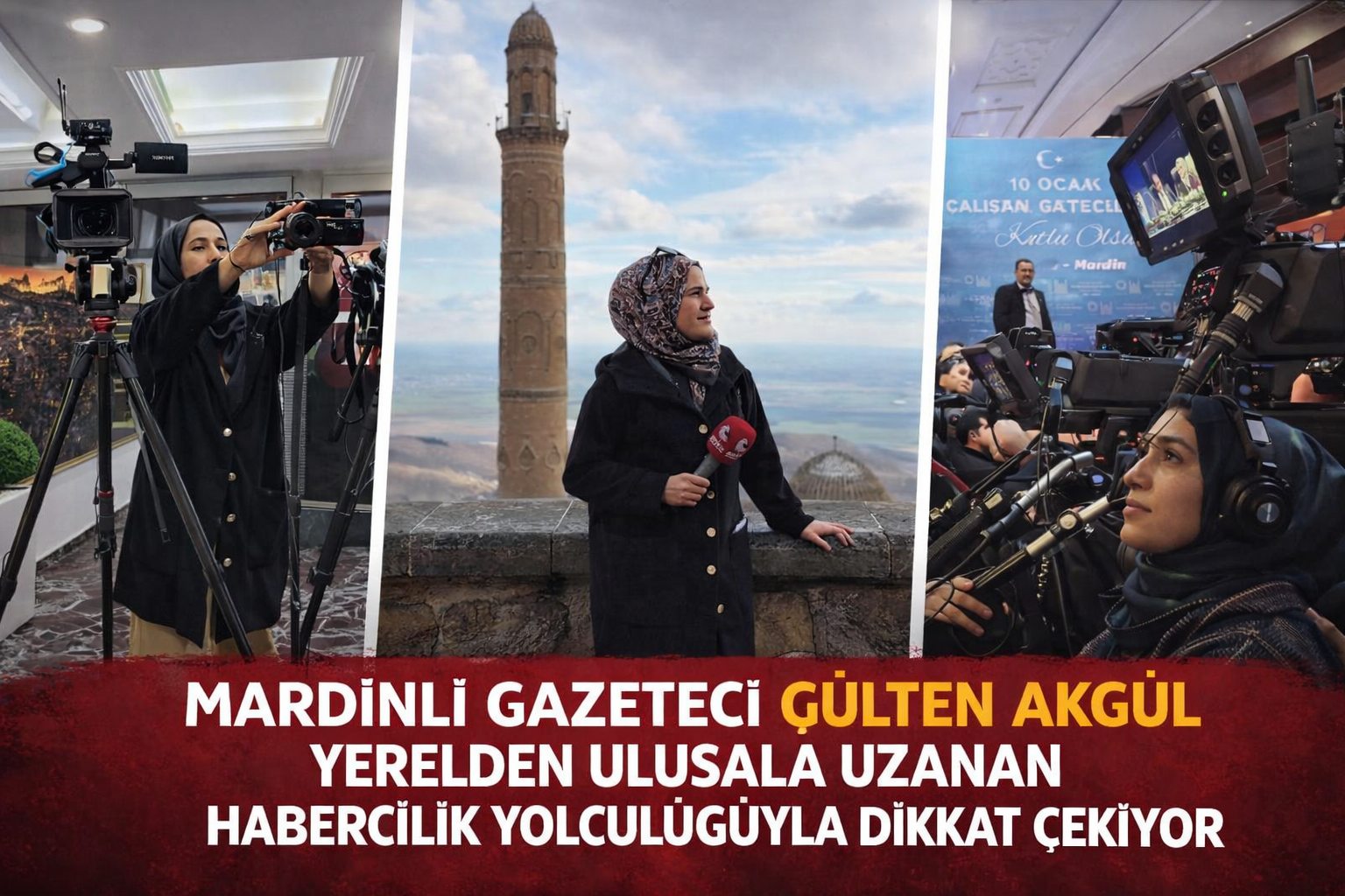 Mardinli Gazeteci Gülten Akgül Yerelden Ulusala Uzanan Habercilik Yolculuğuyla Dikkat Çekiyor