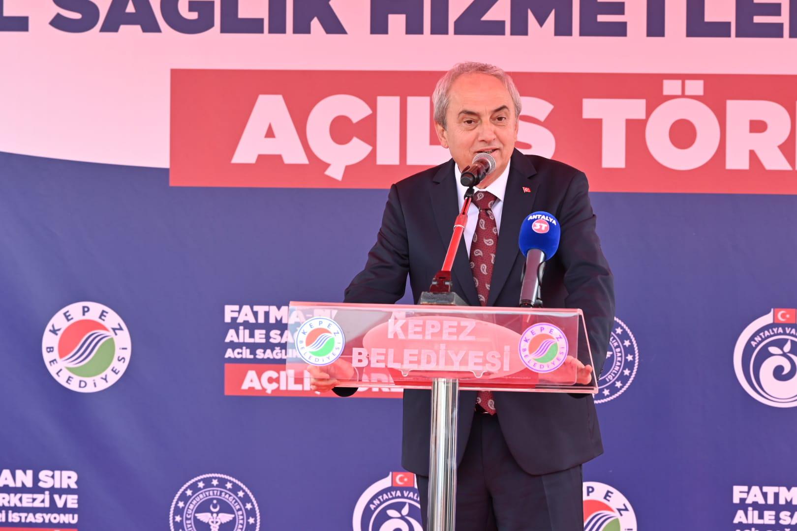 Kepez’de 7 hekimli Fatma Numan Sır ASM ve ASHİ hizmete açıldı