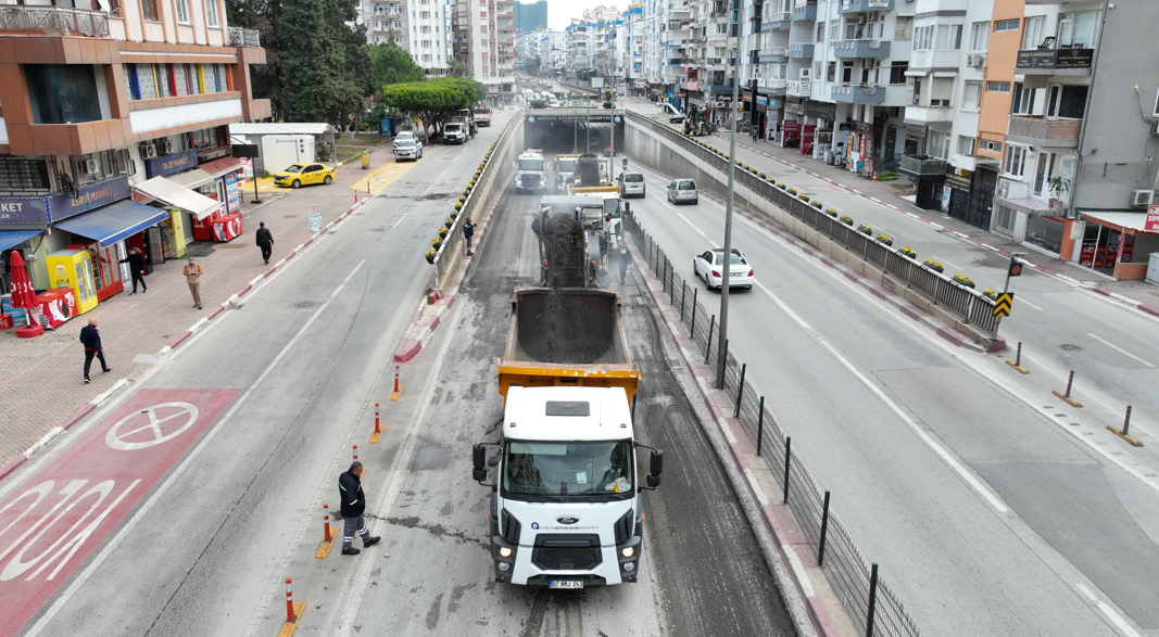 100. Yıl Bulvarı’nda altı etaplı çalışmanın üçüncü etabı tamamlandı