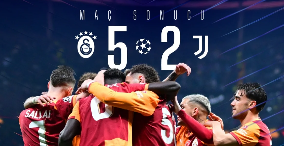 Galatasaray’dan Şampiyonlar Ligi’nde gövde gösterisi: 5-2