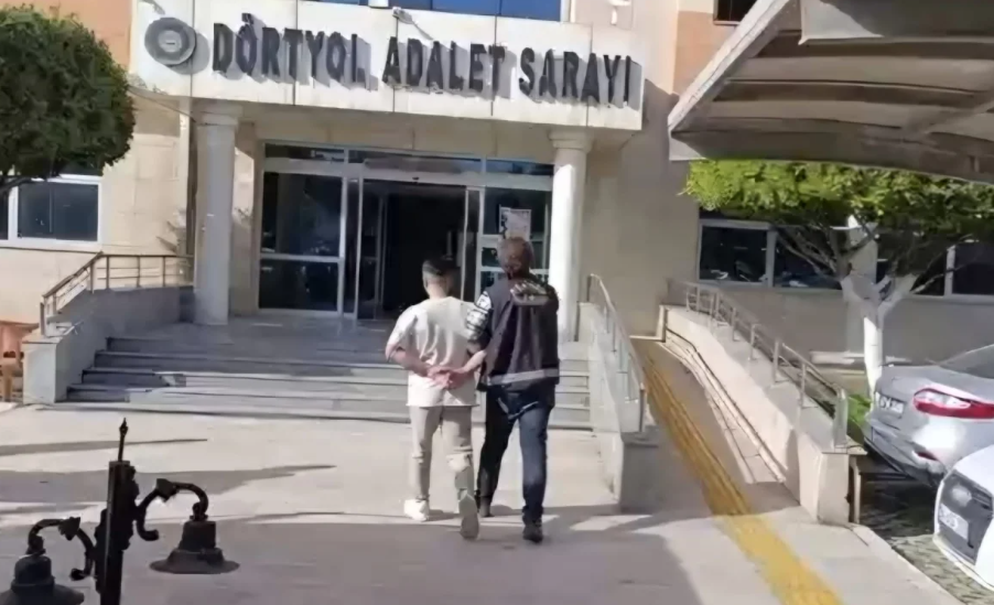 8 yıl 8 ay hapis cezası bulunan şahıs Arsuz’da yakalandı