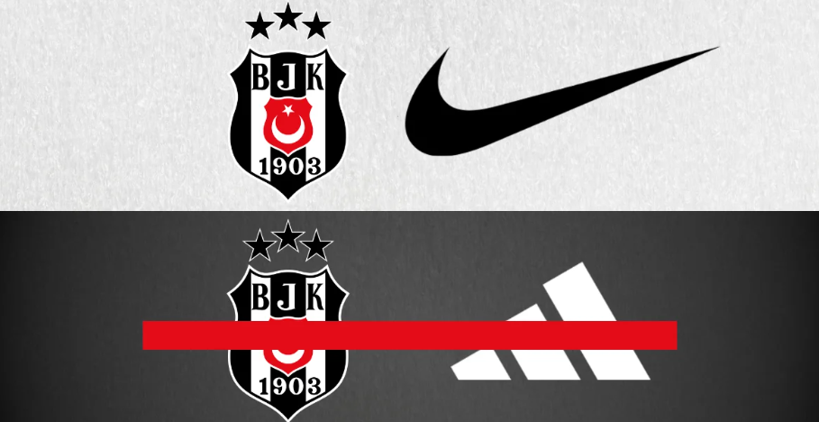 Beşiktaş’ta Adidas dönemi sona eriyor: Nike dönemi başlıyor