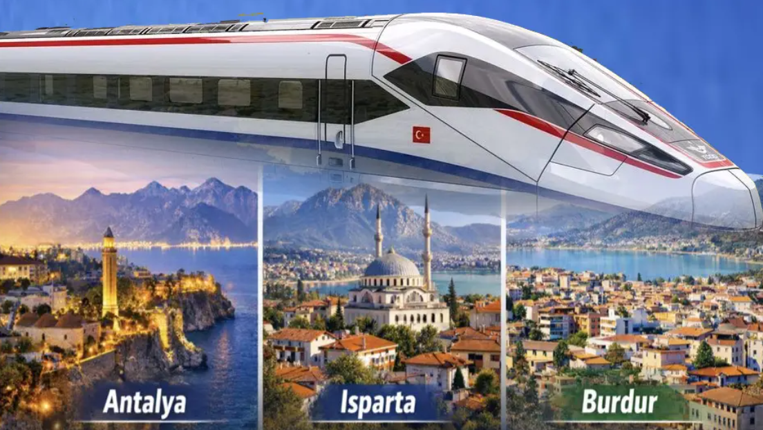Batı Akdeniz'e hızlı tren müjdesi