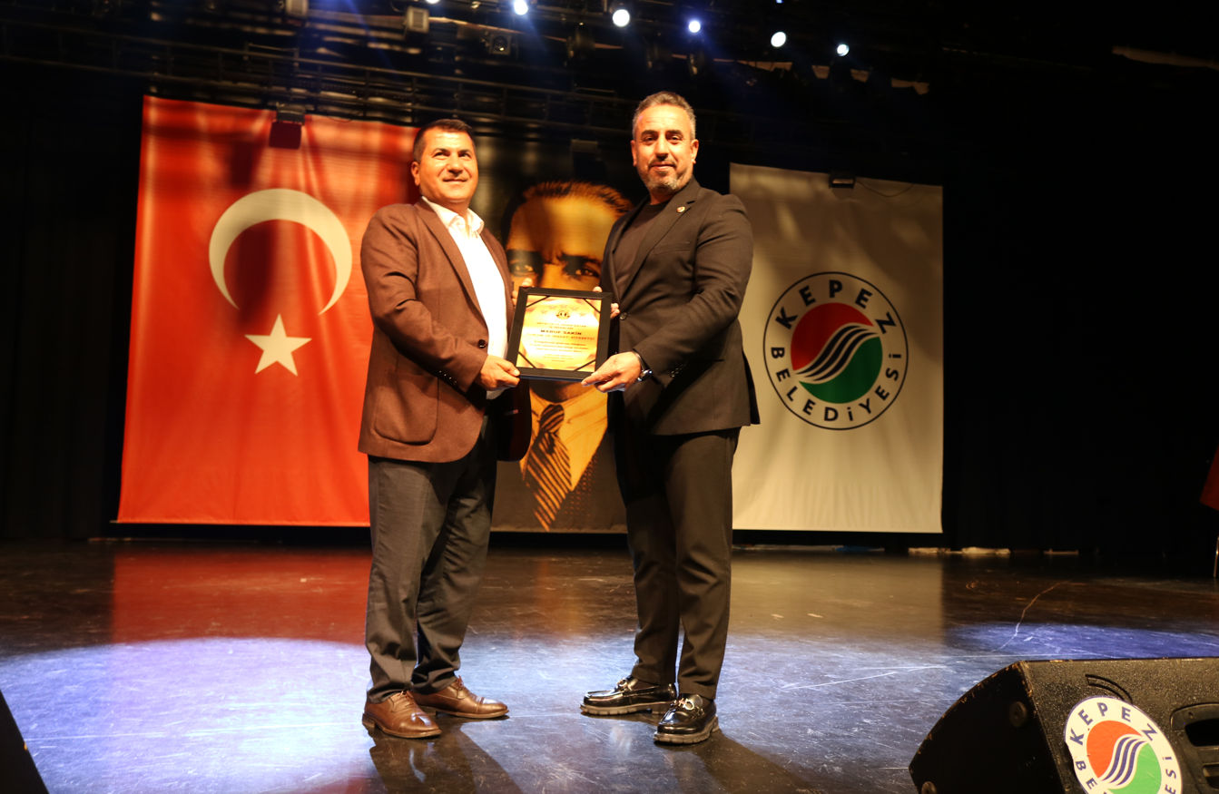 Maruf Sakin’e Antalya’ya Değer Katan İş İnsanları Ödülü
