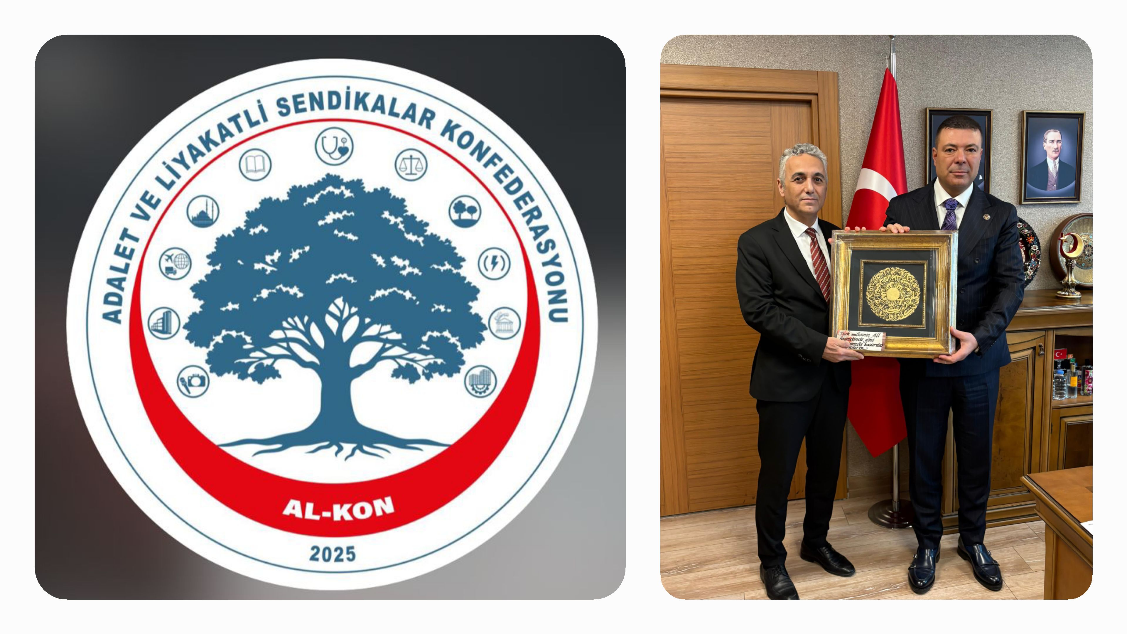 MHP Genel Başkan Yardımcısı Özgür Bayraktar’a ALKON'dan Stratejik Ziyaret