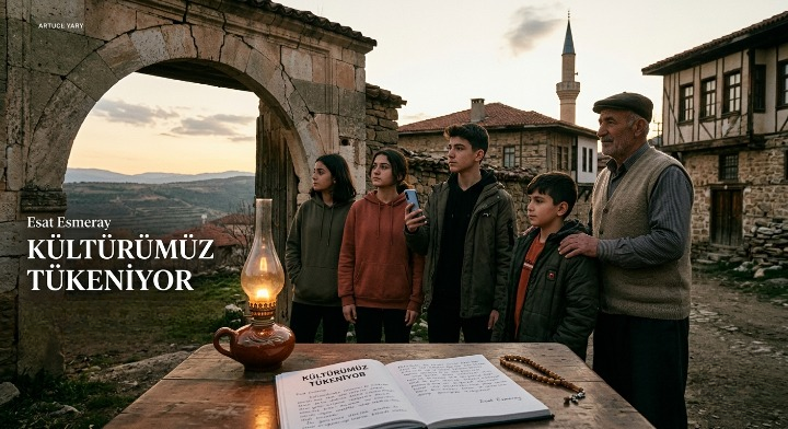 ESAT ESMERAY' IN KALEMİNDEN; KÜLTÜRÜMÜZ TÜKENİYOR