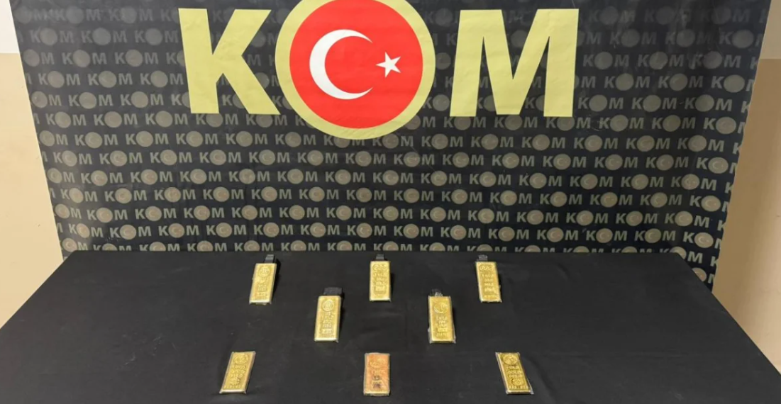 Hatay'da 8 kilo kaçak altın operasyonu