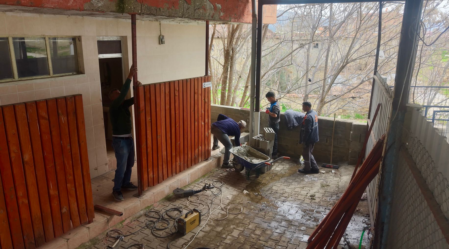 BOZOVA SOSYAL TESİSİ’NDE HİJYEN VE ALTYAPI HAMLESİ