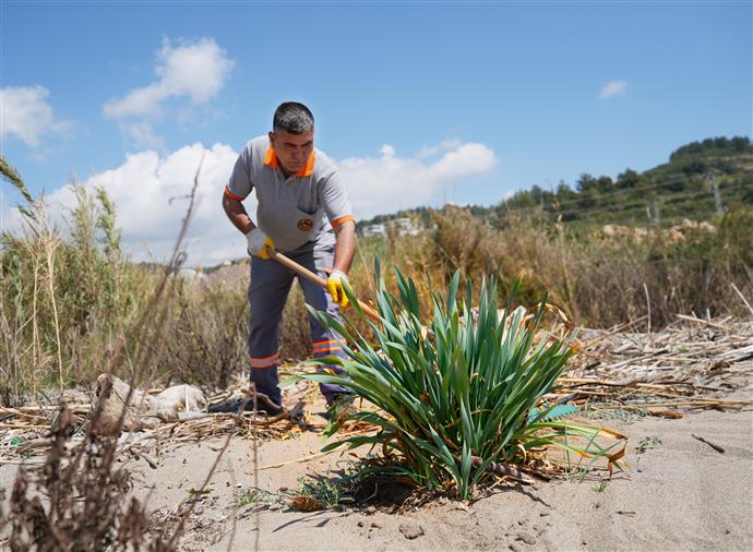 DEMİRTAŞ SAHİLİNDE DOĞA VE GELECEK İÇİN EL ELE