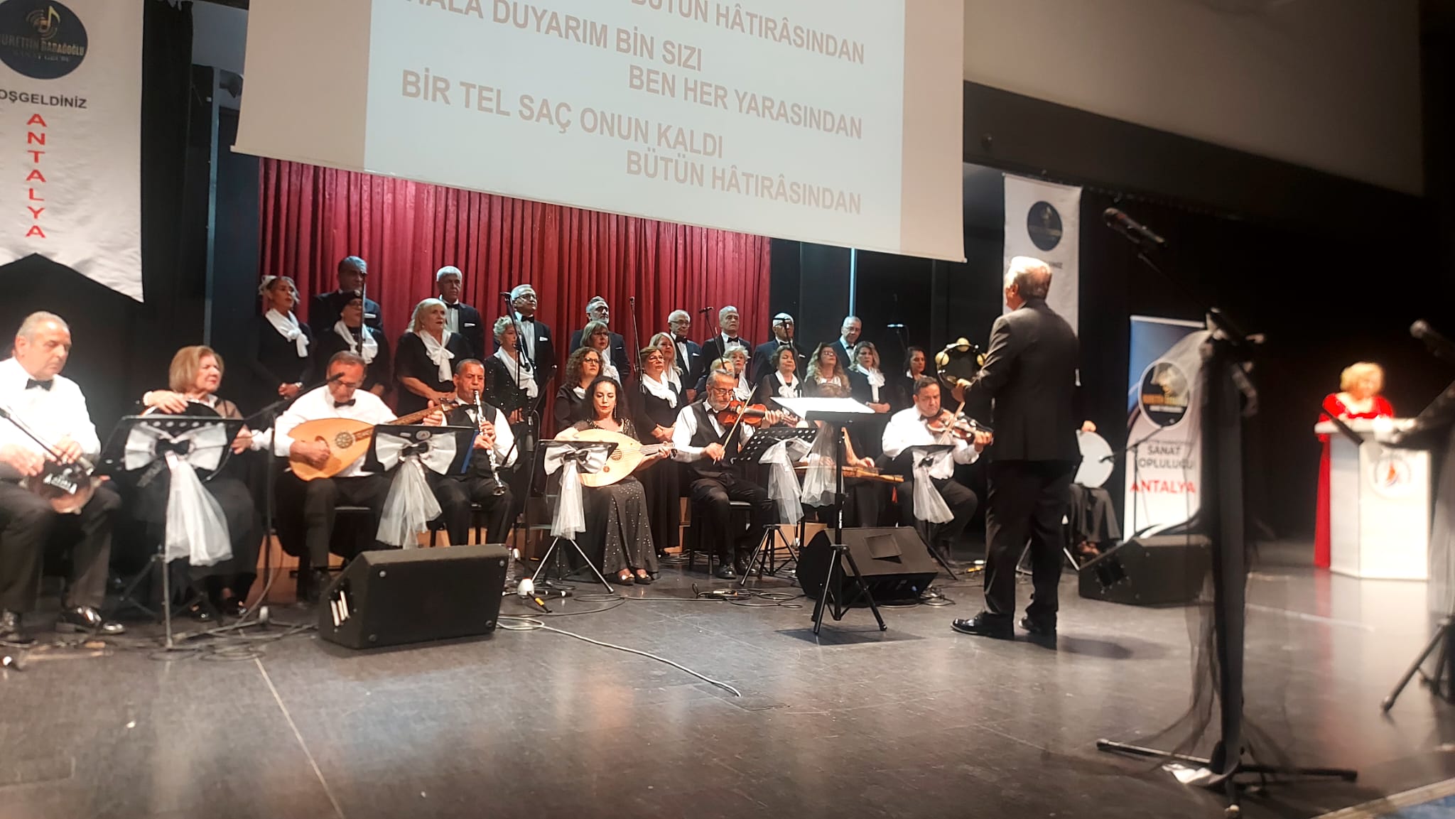 Antalya’da Türk Sanat Müziği Rüzgarı: Nurettin Dabağoğlu Sanat Topluluğu’ndan Unutulmaz Gece