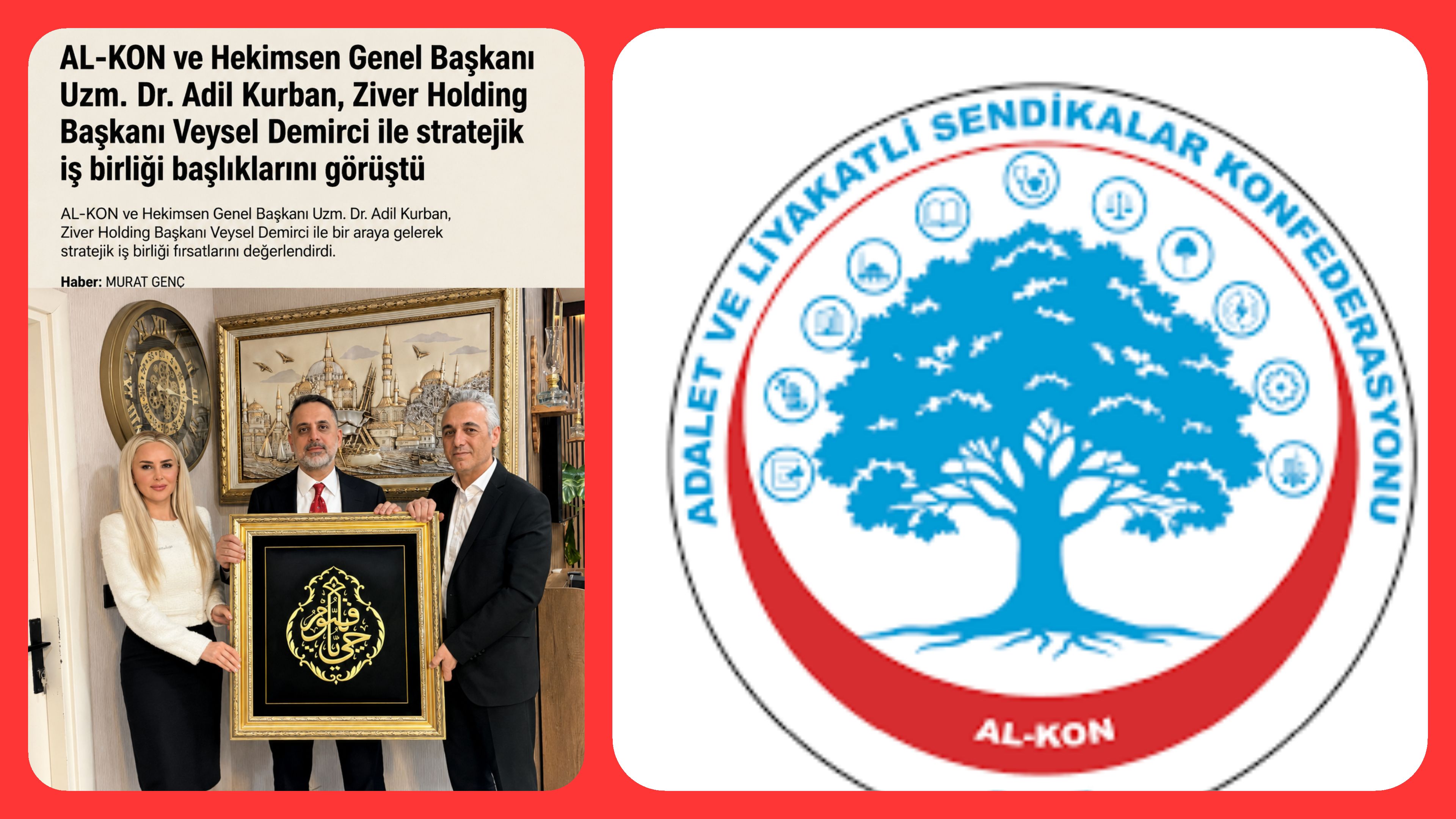 Başkan Uzm. Dr. Adil Kurban, “Ortak çalışma kültürü önem taşıyor”