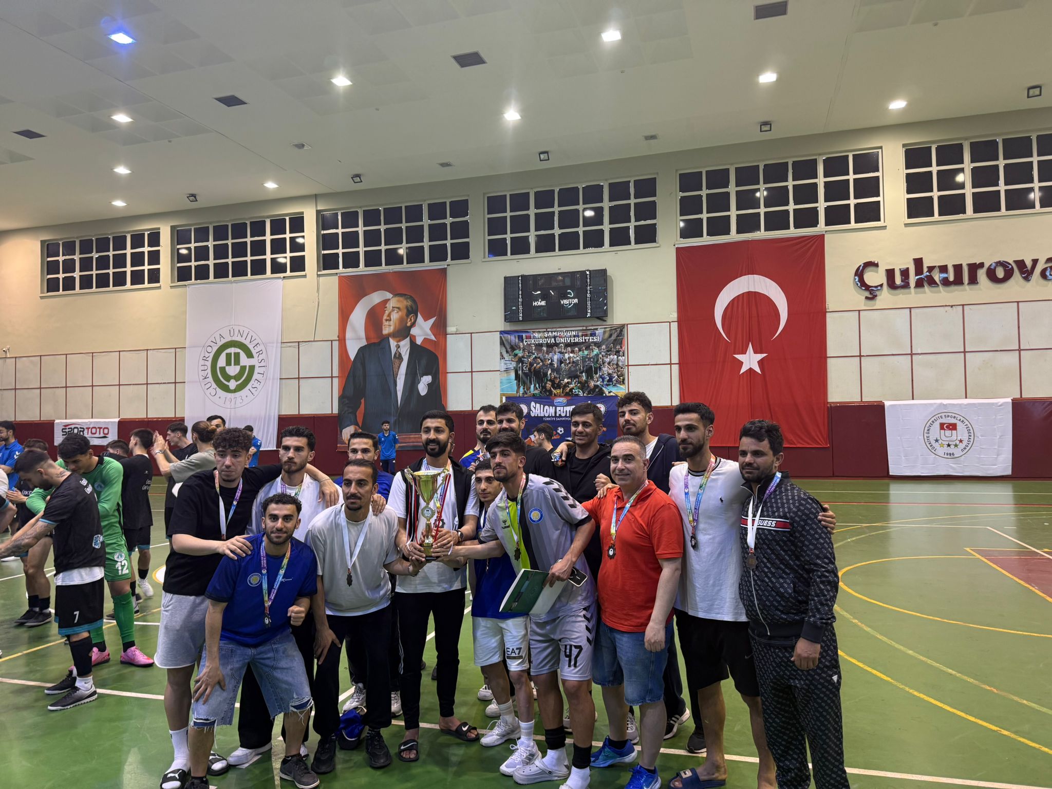 Dicle Üniversitesi Futsal Takımı Türkiye Üçüncüsü Oldu
