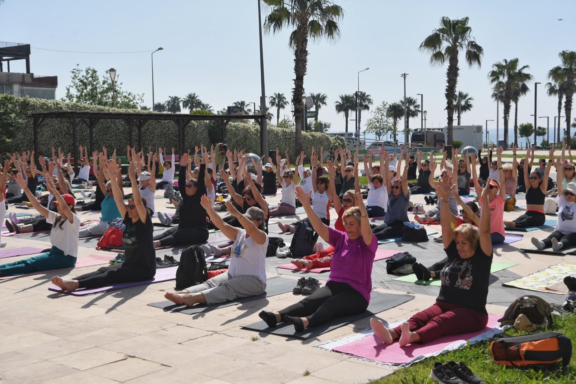 Konyaaltı'nda spor ve sağlıklı yaşam buluşması