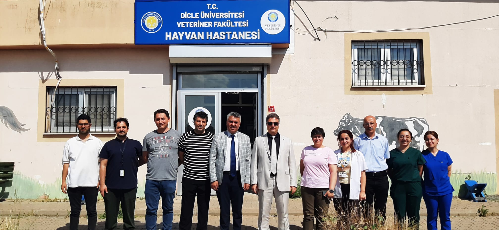 HAYVANLARDAKİ HASTALIKLARI TESPİT EDİP TEDAVİYİ KOLAYLAŞTİRIYOR. MUCİZE CİHAZLAR DİCLE ÜNİVERSİTESİ'NDE 
